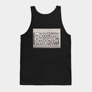 Texture - White Stone Wall Tank Top